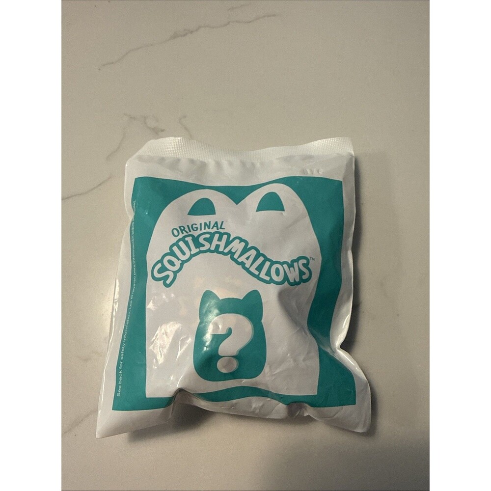 Squishmallows McDonald's Happy Meal Mystery Toy Sealed Polybag 2023 (Grimace)